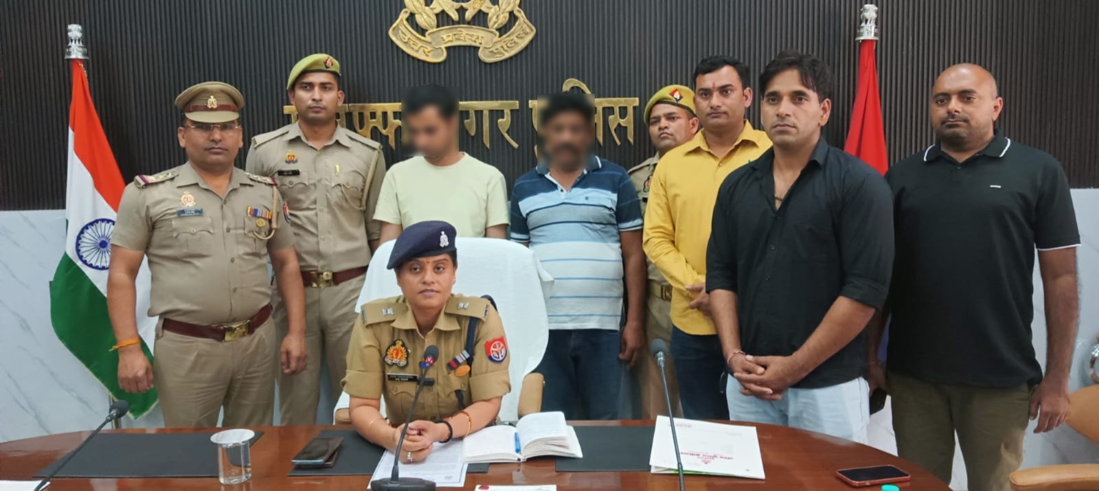 लोन और नौकरी दिलाने के नाम पर साइबर ठगी का बड़ा खुलासा: मुजफ्फरनगर पुलिस ने दो शातिर दबोचे