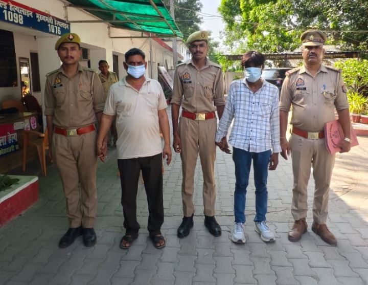 हरदोई पुलिस की बड़ी कार्रवाई: लाखों की हीरोइन और 5 किलो से अधिक गांजे के साथ दो नशा तस्कर गिरफ्तार